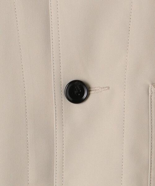 BEAUTY&YOUTH UNITED ARROWS（ビューティーアンドユースユナイテッドアローズ）の「by PE ツイル カバーオール ジャケット/セットアップ対応（カバーオール・メンズ・ベージュ/オリーブ・S/M/L/XL）」の17枚目の写真