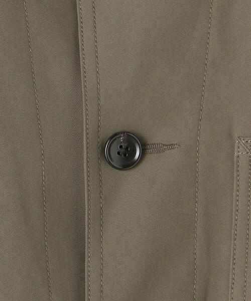 BEAUTY&YOUTH UNITED ARROWS（ビューティーアンドユースユナイテッドアローズ）の「by PE ツイル カバーオール ジャケット/セットアップ対応（カバーオール・メンズ・ベージュ/オリーブ・S/M/L/XL）」の22枚目の写真