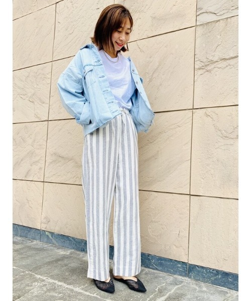 KAREN MILLEN* ウールブレンドテーラードワイドパンツ パンツ通販 | ワールド オンラインストア | WORLD ONLINE STORE