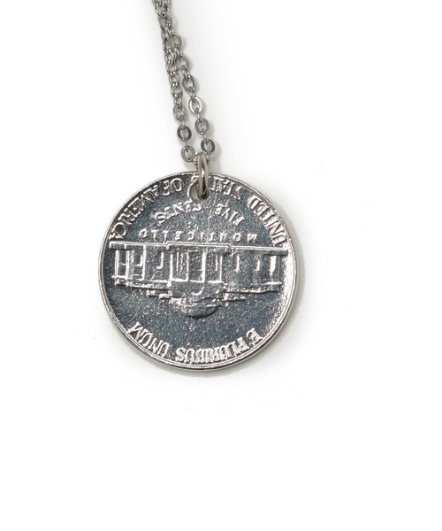 PBLIM（ページボーイリム）の「【PAGEBOYLIM】コインネックレス（ネックレス・レディース・シルバー・FREE）」の3枚目の写真