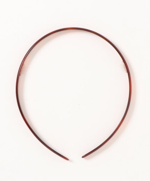 SLOBE IENA(スローブイエナ)の「【NP CREATION/エヌピークリエイション】 細カチューシャ◆(カチューシャ・レディース・ブラック/ブラウン/アイボリー/キャメル・FREE)」の7枚目の写真