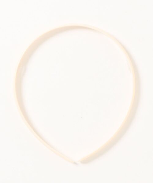 SLOBE IENA(スローブイエナ)の「【NP CREATION/エヌピークリエイション】 細カチューシャ◆(カチューシャ・レディース・ブラック/ブラウン/アイボリー/キャメル・FREE)」の9枚目の写真