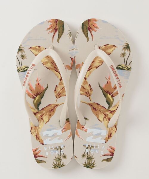 BILLABONG（ビラボン）の「BILLABONG レディース FLIP FLOPS ビーチサンダル【2021年春夏モデル】/ビラボンビーサン(ビーチサンダル)（サンダル・レディース・ブラック系その他/アイボリー/マルチ/ベージュ・LARGE/MEDIUM）」の5枚目の写真