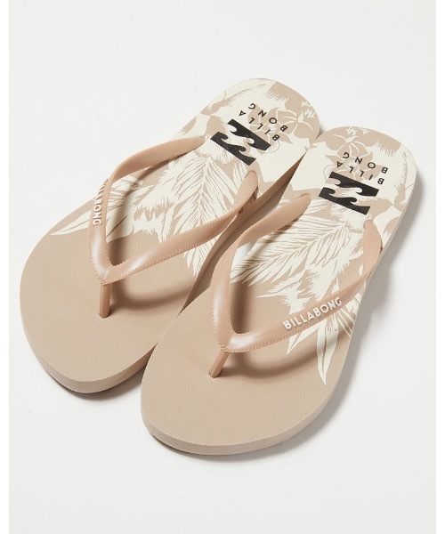 BILLABONG（ビラボン）の「BILLABONG レディース FLIP FLOPS ビーチサンダル【2021年春夏モデル】/ビラボンビーサン(ビーチサンダル)（サンダル・レディース・ブラック系その他/アイボリー/マルチ/ベージュ・LARGE/MEDIUM）」の4枚目の写真