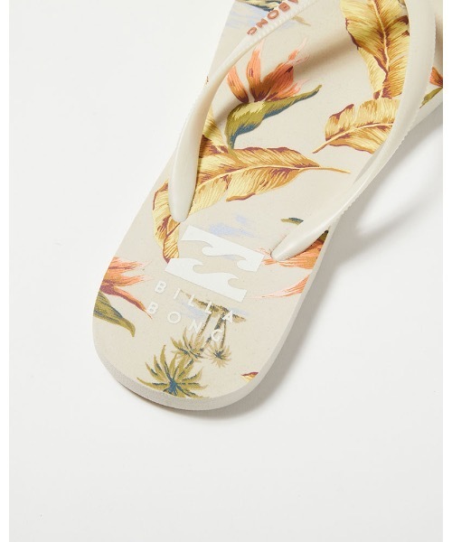 BILLABONG（ビラボン）の「BILLABONG レディース FLIP FLOPS ビーチサンダル【2021年春夏モデル】/ビラボンビーサン(ビーチサンダル)（サンダル・レディース・ブラック系その他/アイボリー/マルチ/ベージュ・LARGE/MEDIUM）」の9枚目の写真