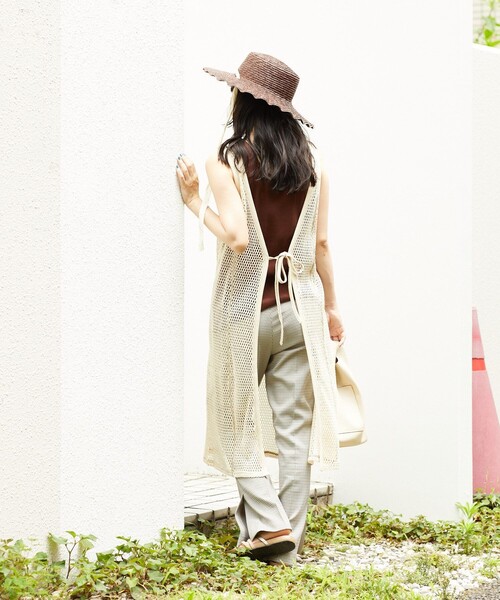 FREAK'S STORE(フリークスストア)の「Casselini/キャセリーニ ナミナミハット(ハット・レディース・ベージュ/ブラウン・ONE SIZE)」の12枚目の写真