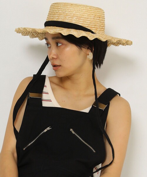 FREAK'S STORE(フリークスストア)の「Casselini/キャセリーニ ナミナミハット(ハット・レディース・ベージュ/ブラウン・ONE SIZE)」の8枚目の写真