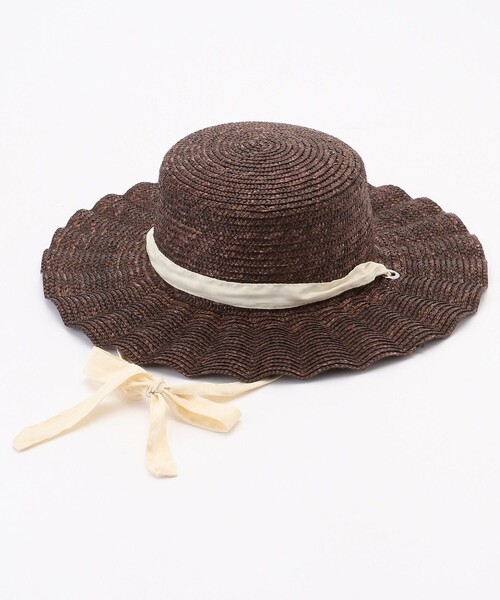 FREAK'S STORE(フリークスストア)の「Casselini/キャセリーニ ナミナミハット(ハット・レディース・ベージュ/ブラウン・ONE SIZE)」の21枚目の写真