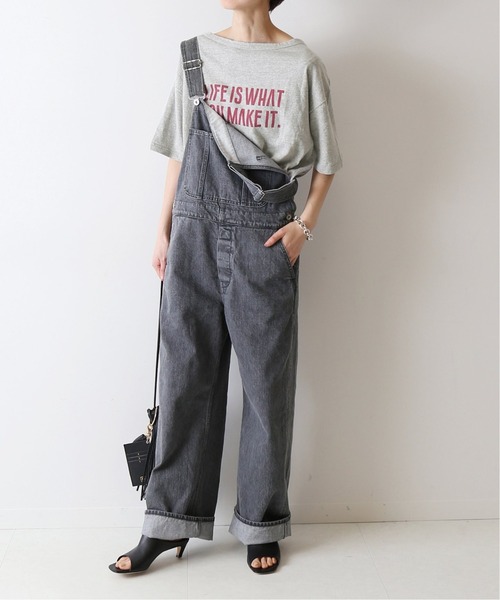 FRAMeWORK(フレームワーク)の「ヴィンテージ天竺ロゴTシャツ◆(Tシャツ/カットソー・レディース・チャコールグレー/ホワイト/グレー・FREE)」の9枚目の写真