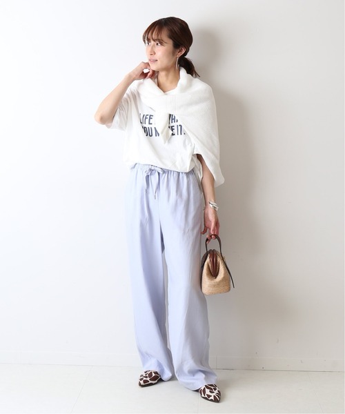 FRAMeWORK(フレームワーク)の「ヴィンテージ天竺ロゴTシャツ◆(Tシャツ/カットソー・レディース・チャコールグレー/ホワイト/グレー・FREE)」の10枚目の写真