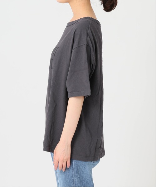 FRAMeWORK(フレームワーク)の「ヴィンテージ天竺ロゴTシャツ◆(Tシャツ/カットソー・レディース・チャコールグレー/ホワイト/グレー・FREE)」の14枚目の写真