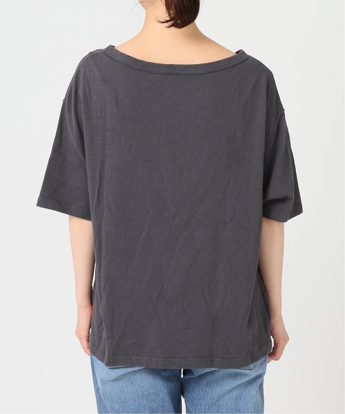 FRAMeWORK(フレームワーク)の「ヴィンテージ天竺ロゴTシャツ◆(Tシャツ/カットソー・レディース・チャコールグレー/ホワイト/グレー・FREE)」の15枚目の写真