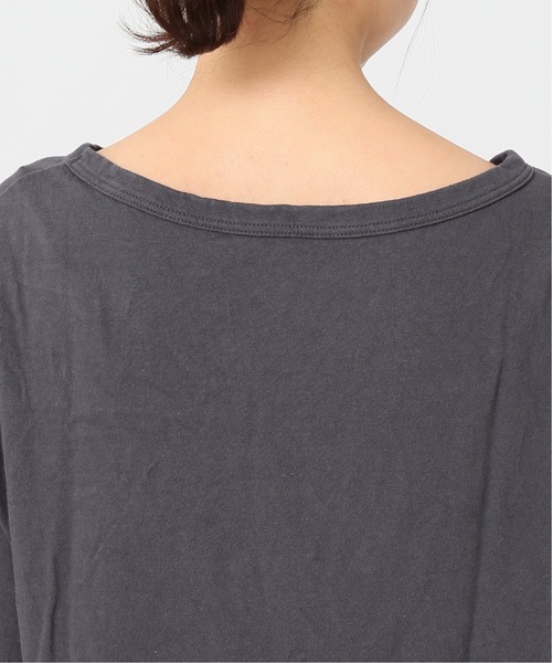 FRAMeWORK(フレームワーク)の「ヴィンテージ天竺ロゴTシャツ◆(Tシャツ/カットソー・レディース・チャコールグレー/ホワイト/グレー・FREE)」の17枚目の写真