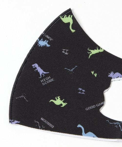 GLOBAL WORK（グローバルワーク）の「洗えるひんやりキッズマスク【G.W.G.G.】/948727（マスク・キッズ・ブラック/パープル系その他2・FREE）」の9枚目の写真