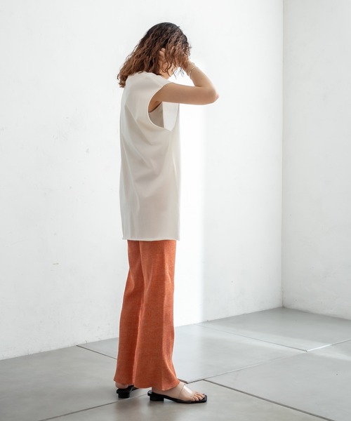 mystic（ミスティック）の「メランジニットパンツ（その他パンツ・レディース・ベージュ/オレンジ/グリーン・FREE）」の11枚目の写真