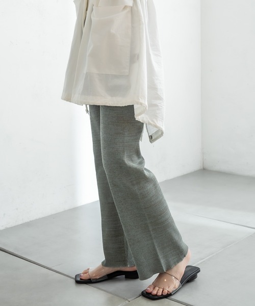 mystic（ミスティック）の「メランジニットパンツ（その他パンツ・レディース・ベージュ/オレンジ/グリーン・FREE）」の21枚目の写真