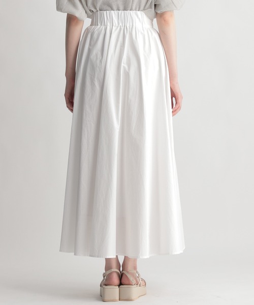 Andemiu(アンデミュウ)の「ギャザーフレアスカート948822(スカート・レディース・ホワイト/ブラック/ベージュ/カーキ/ピンク/その他/ライトグレー・FREE)」の20枚目の写真