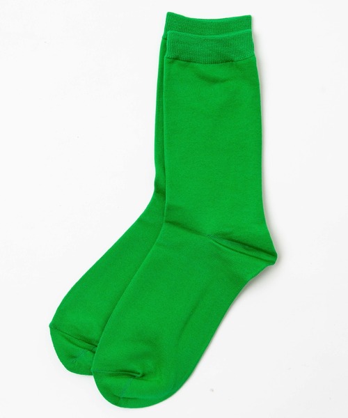 WEGO（ウィゴー）の「WEGO/無地ソックス（ソックス/靴下・レディース・ホワイト/ブラック/パープル/レッド/イエロー/オレンジ/グリーン・23-25cm）」の3枚目の写真