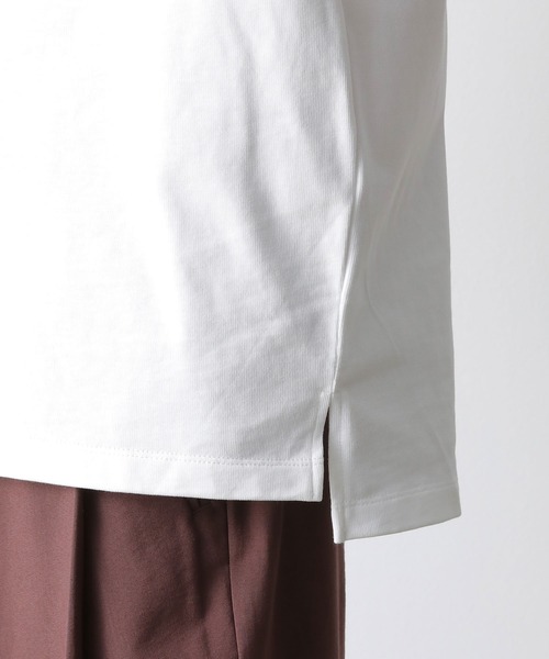 JUNRED（ジュンレッド）の「ロールアップワイドTEE（Tシャツ/カットソー・メンズ・ホワイト/チャコールグレー・M/L）」の13枚目の写真