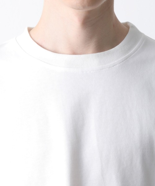 JUNRED（ジュンレッド）の「ロールアップワイドTEE（Tシャツ/カットソー・メンズ・ホワイト/チャコールグレー・M/L）」の15枚目の写真