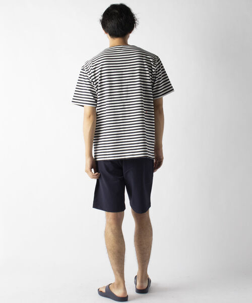 NOLLEY'S goodman(ノーリーズグッドマン)の「バスクボーダー ビッグTシャツ (※ユニセックスで着用可)(Tシャツ/カットソー・メンズ・ブルー系その他/ホワイト系その他/ホワイト系その他2/ホワイト系その他3・SMALL/MEDIUM/LARGE)」の14枚目の写真