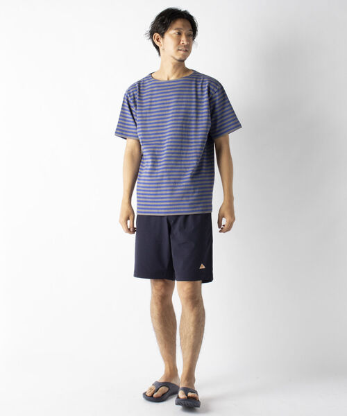 NOLLEY'S goodman(ノーリーズグッドマン)の「バスクボーダー ビッグTシャツ (※ユニセックスで着用可)(Tシャツ/カットソー・メンズ・ブルー系その他/ホワイト系その他/ホワイト系その他2/ホワイト系その他3・SMALL/MEDIUM/LARGE)」の16枚目の写真