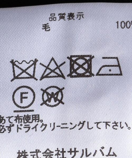 sulvam（サルバム）の「＜sulvam（サルバム）＞CLASSIC シャツ（シャツ/ブラウス・レディース・ブラック・SMALL）」の10枚目の写真