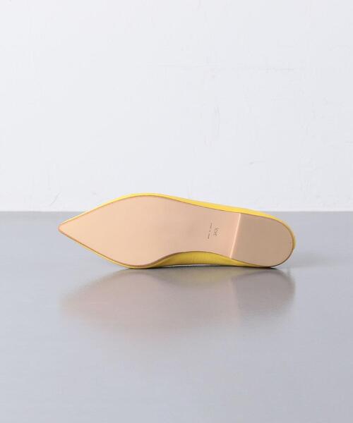 UNITED ARROWS（ユナイテッドアローズ）の「UWFM D/C ポインテッド フラット パンプス（パンプス・レディース・ホワイト/ピンク/イエロー・38/35/36/37/35h/36h/37h）」の7枚目の写真