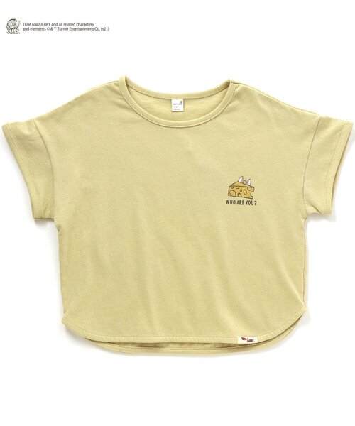 Tom＆Jerry（トムアンドジェリー）の「/トムとジェリー ファニーアートTシャツ（Tシャツ/カットソー・キッズ・オフホワイト/サックスブルー/イエロー/チャコール・90/100/110/120/80/130/140）」の20枚目の写真