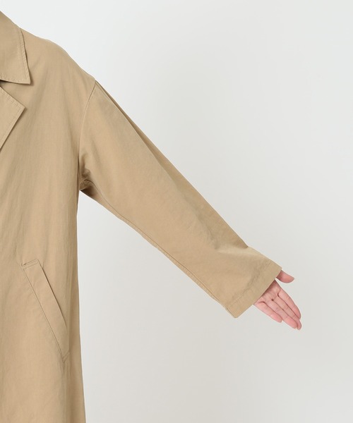 JOURNAL STANDARD（ジャーナルスタンダード）の「■■■コットンツイル ロングコート◆（その他アウター・レディース・ベージュ/カーキ・M/S）」の17枚目の写真