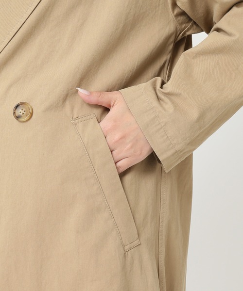 JOURNAL STANDARD（ジャーナルスタンダード）の「■■■コットンツイル ロングコート◆（その他アウター・レディース・ベージュ/カーキ・M/S）」の20枚目の写真