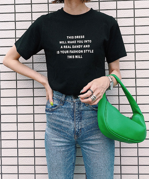 ISOOK（アイスー）の「One handle round bag / ワンハンドルラウンドバッグ（maai select）（ハンドバッグ・レディース・ホワイト/ブラック/グリーン・FREE）」の7枚目の写真