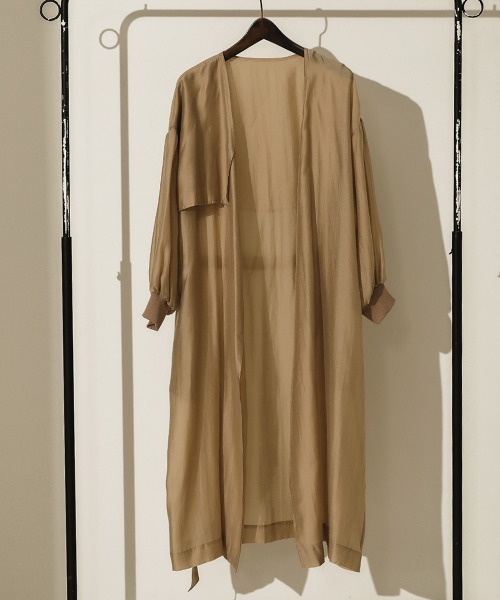 Bou Jeloud（ブージュルード）の「アウター＆ジレセット3wayCT（ノーカラーコート・レディース・ブラック/ベージュ・38）」の7枚目の写真