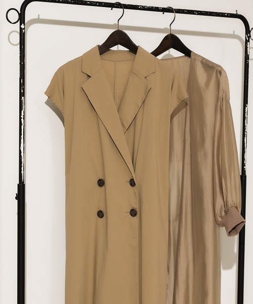 Bou Jeloud（ブージュルード）の「アウター＆ジレセット3wayCT（ノーカラーコート・レディース・ブラック/ベージュ・38）」の20枚目の写真