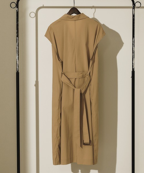 Bou Jeloud（ブージュルード）の「アウター＆ジレセット3wayCT（ノーカラーコート・レディース・ブラック/ベージュ・38）」の17枚目の写真