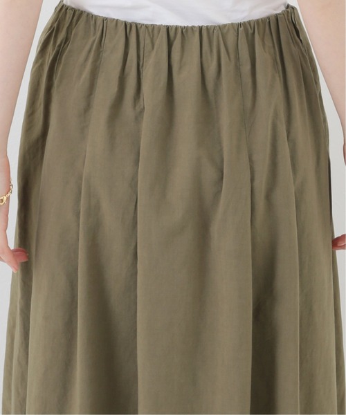 Spick & Span（スピックアンドスパン）の「タックギャザースカート（スカート・レディース・ライトグレー/カーキ・36/38）」の11枚目の写真