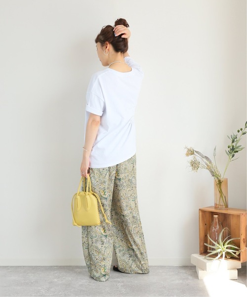 JOURNAL STANDARD（ジャーナルスタンダード）の「ビックロゴワイドTシャツ（Tシャツ/カットソー・レディース・ホワイト/チャコールグレー/ブラック・FREE）」の14枚目の写真