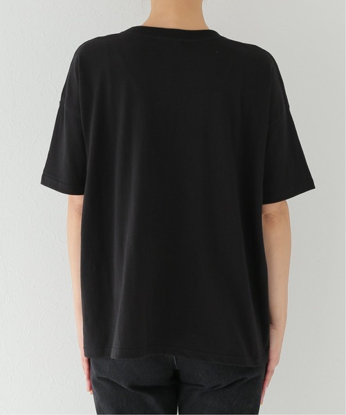 JOURNAL STANDARD（ジャーナルスタンダード）の「ビックロゴワイドTシャツ（Tシャツ/カットソー・レディース・ホワイト/チャコールグレー/ブラック・FREE）」の17枚目の写真