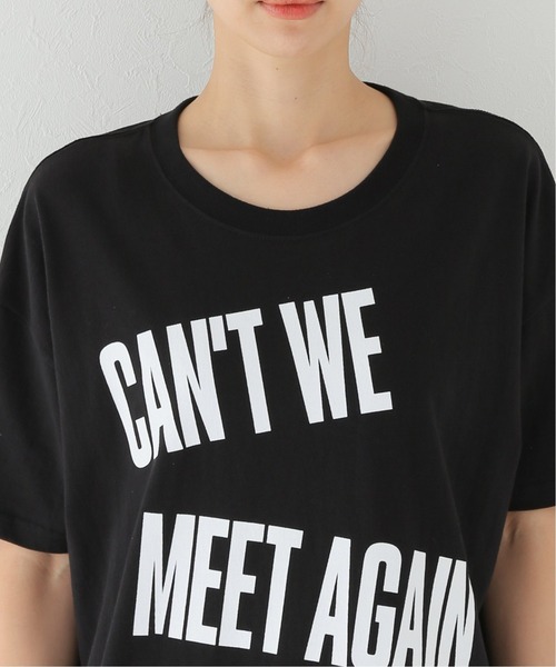 JOURNAL STANDARD（ジャーナルスタンダード）の「ビックロゴワイドTシャツ（Tシャツ/カットソー・レディース・ホワイト/チャコールグレー/ブラック・FREE）」の18枚目の写真