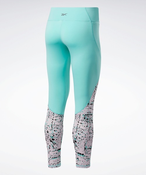 Reebok（リーボック）の「ランニング プリンテッド レギンス / Running Printed Leggings（レギンス/スパッツ・レディース・ブラック/ミント・SMALL/MEDIUM/LARGE/X-LARGE/XX-LARGE/X-SMALL）」の15枚目の写真