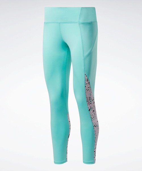 Reebok（リーボック）の「ランニング プリンテッド レギンス / Running Printed Leggings（レギンス/スパッツ・レディース・ブラック/ミント・SMALL/MEDIUM/LARGE/X-LARGE/XX-LARGE/X-SMALL）」の14枚目の写真