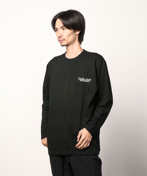 DOUBLE STEAL（ダブルスティール）の「Good Down Girl 長袖Tシャツ（Tシャツ/カットソー・メンズ・ホワイト/ブラック/バーガンディー・MEDIUM/LARGE/X-LARGE）」の17枚目の写真