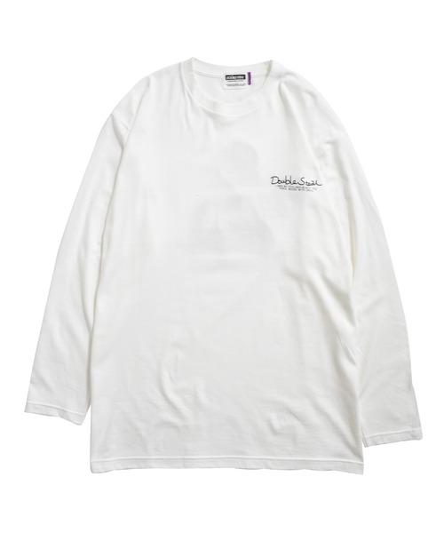 DOUBLE STEAL（ダブルスティール）の「Good Down Girl 長袖Tシャツ（Tシャツ/カットソー・メンズ・ホワイト/ブラック/バーガンディー・MEDIUM/LARGE/X-LARGE）」の4枚目の写真