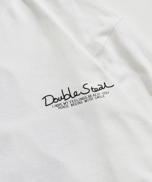 DOUBLE STEAL（ダブルスティール）の「Good Down Girl 長袖Tシャツ（Tシャツ/カットソー・メンズ・ホワイト/ブラック/バーガンディー・MEDIUM/LARGE/X-LARGE）」の8枚目の写真