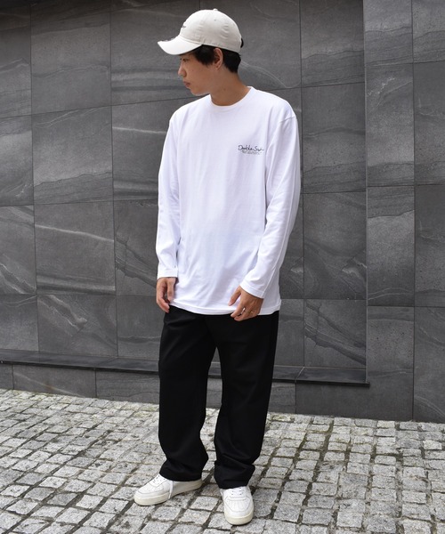 DOUBLE STEAL（ダブルスティール）の「Good Down Girl 長袖Tシャツ（Tシャツ/カットソー・メンズ・ホワイト/ブラック/バーガンディー・MEDIUM/LARGE/X-LARGE）」の9枚目の写真