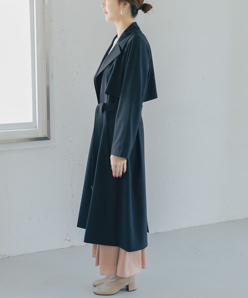 URBAN RESEARCH ROSSO(アーバンリサーチロッソ)の「バックタックトレンチコート(トレンチコート・レディース・ベージュ/ネイビー・SMALL/MEDIUM)」の19枚目の写真