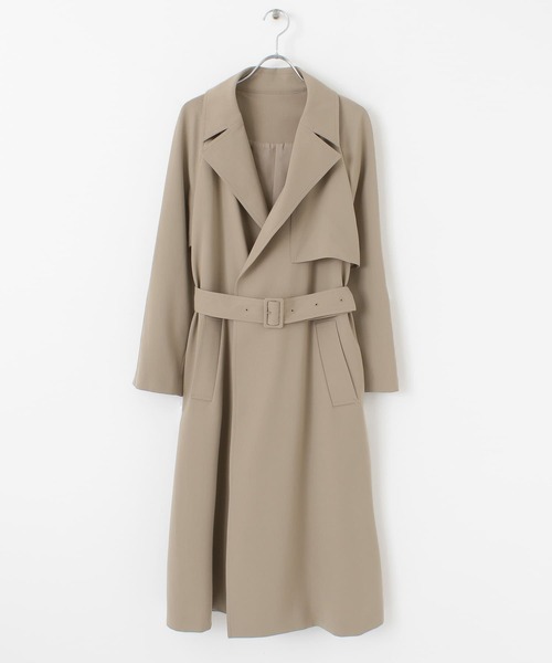 URBAN RESEARCH ROSSO(アーバンリサーチロッソ)の「バックタックトレンチコート(トレンチコート・レディース・ベージュ/ネイビー・SMALL/MEDIUM)」の21枚目の写真