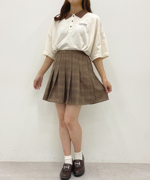 apres jour(アプレジュール)の「ルーズポロシャツ【ZOZOTOWN限定アイテム】(ポロシャツ・レディース・ブルー/ダークグリーン/アイボリー・フリー/X-LARGE)」の13枚目の写真