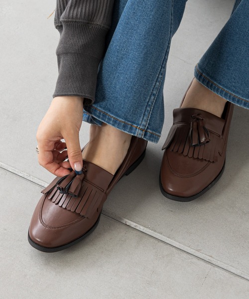 CIAOPANIC TYPY（チャオパニックティピー）の「タッセルローファー（ローファー・レディース・ブラック/ブラウン・36/37/38）」の10枚目の写真