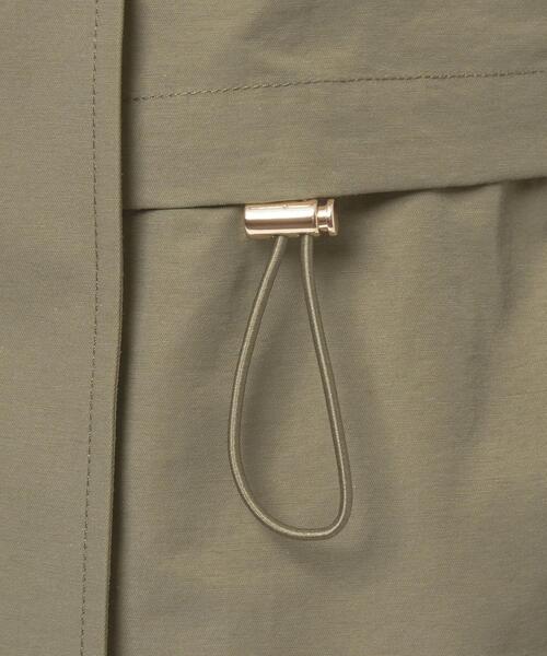 closet story（クローゼットストーリー）の「＜closet story（クローゼットストーリー）＞ドロスト フーデッド ブルゾン（ブルゾン・レディース・ネイビー/オリーブ・FREE）」の13枚目の写真